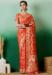 Picture of Statuesque Cotton Tomato Saree