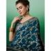 Picture of Delightful Cotton Dark Slate Grey Saree