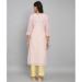 Picture of Superb Linen Light Pink Kurtis & Tunic