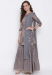 Picture of Exquisite Cotton Slate Grey Readymade Salwar Kameez