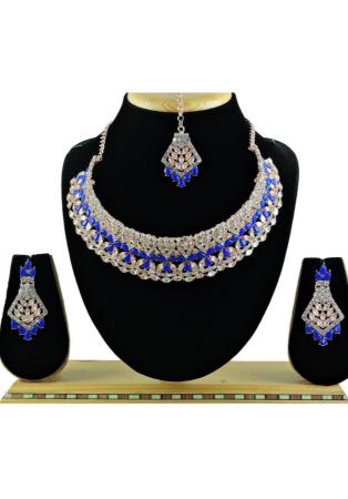 Picture of Gorgeous Blue Necklace Set