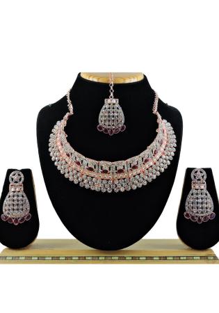 Picture of Enticing Dim Gray Necklace Set