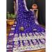 Picture of Stunning Silk Midnight Blue Saree