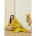 Picture of Statuesque Silk Golden Rod Readymade Salwar Kameez