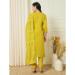 Picture of Statuesque Silk Golden Rod Readymade Salwar Kameez