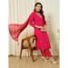 Picture of Good Looking Silk Deep Pink Readymade Salwar Kameez