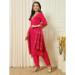 Picture of Good Looking Silk Deep Pink Readymade Salwar Kameez