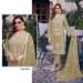 Picture of Georgette Dark Khaki Straight Cut Salwar Kameez