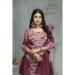 Picture of Rayon & Cotton Brown Readymade Salwar Kameez