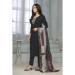 Picture of Rayon & Cotton Black Readymade Salwar Kameez