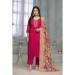 Picture of Rayon & Cotton Crimson Readymade Salwar Kameez