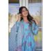 Picture of Fine Chiffon Sky Blue Readymade Salwar Kameez