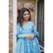 Picture of Comely Chiffon Light Blue Readymade Salwar Kameez