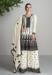 Picture of Fascinating Chiffon Off White Straight Cut Salwar Kameez