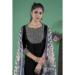 Picture of Appealing Silk Black Readymade Salwar Kameez