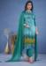 Picture of Ravishing Silk Dark Sea Green Readymade Salwar Kameez