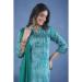 Picture of Ravishing Silk Dark Sea Green Readymade Salwar Kameez