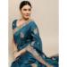 Picture of Ideal Silk Steel Blue Saree