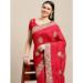 Picture of Beauteous Silk Crimson Saree