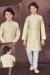 Picture of Elegant Silk Tan Kurtas