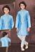 Picture of Appealing Silk Light Blue Kurtas