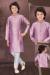 Picture of Radiant Silk Plum Kurtas