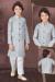 Picture of Nice Silk Light Slate Grey Kurtas