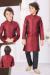 Picture of Nice Silk Maroon Kurtas