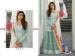 Picture of Cotton Dark Sea Green Straight Cut Salwar Kameez