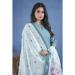 Picture of Silk Light Steel Blue Readymade Salwar Kameez