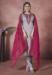 Picture of Silk Light Slate Grey Readymade Salwar Kameez