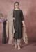 Picture of Well Formed Silk Black Readymade Salwar Kameez