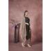 Picture of Well Formed Silk Black Readymade Salwar Kameez