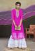 Picture of Fine Georgette Medium Violet Red Kurtis & Tunic