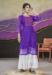 Picture of Stunning Georgette Purple Kurtis & Tunic