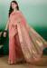 Picture of Pretty Organza Rosy Brown Saree