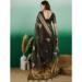 Picture of Splendid Organza Dark Olive Green Saree