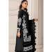 Picture of Shapely Georgette Black Straight Cut Salwar Kameez