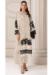 Picture of Comely Georgette Beige Straight Cut Salwar Kameez