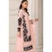 Picture of Marvelous Georgette Pink Straight Cut Salwar Kameez