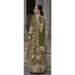 Picture of Chiffon Dark Olive Green Straight Cut Salwar Kameez