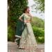 Picture of Gorgeous Satin & Silk Off White Lehenga Choli