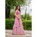 Picture of Good Looking Satin & Silk Pale Violet Red Lehenga Choli