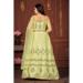 Picture of Marvelous Net Pale Golden Rod Lehenga Choli