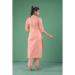 Picture of Cotton & Silk Light Salmon Kurtis And Tunic