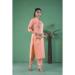 Picture of Cotton & Silk Light Salmon Kurtis And Tunic