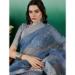 Picture of Excellent Organza Cadet Blue Saree