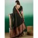 Picture of Fine Organza Black Saree