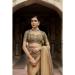 Picture of Classy Silk Dark Khaki Saree