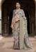 Picture of Fascinating Silk Light Slate Grey Saree